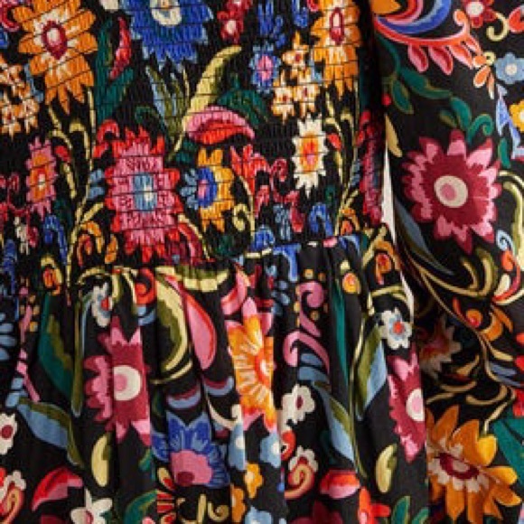 NWT! ✨ Boden Smocked Bodice Mini Dress Sz 10L - Picture 7 of 8